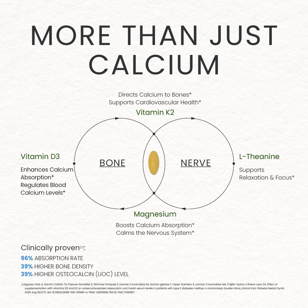 NEUMINA Bone & Nerve Complex L-Theanine inclusion for daytime calm support