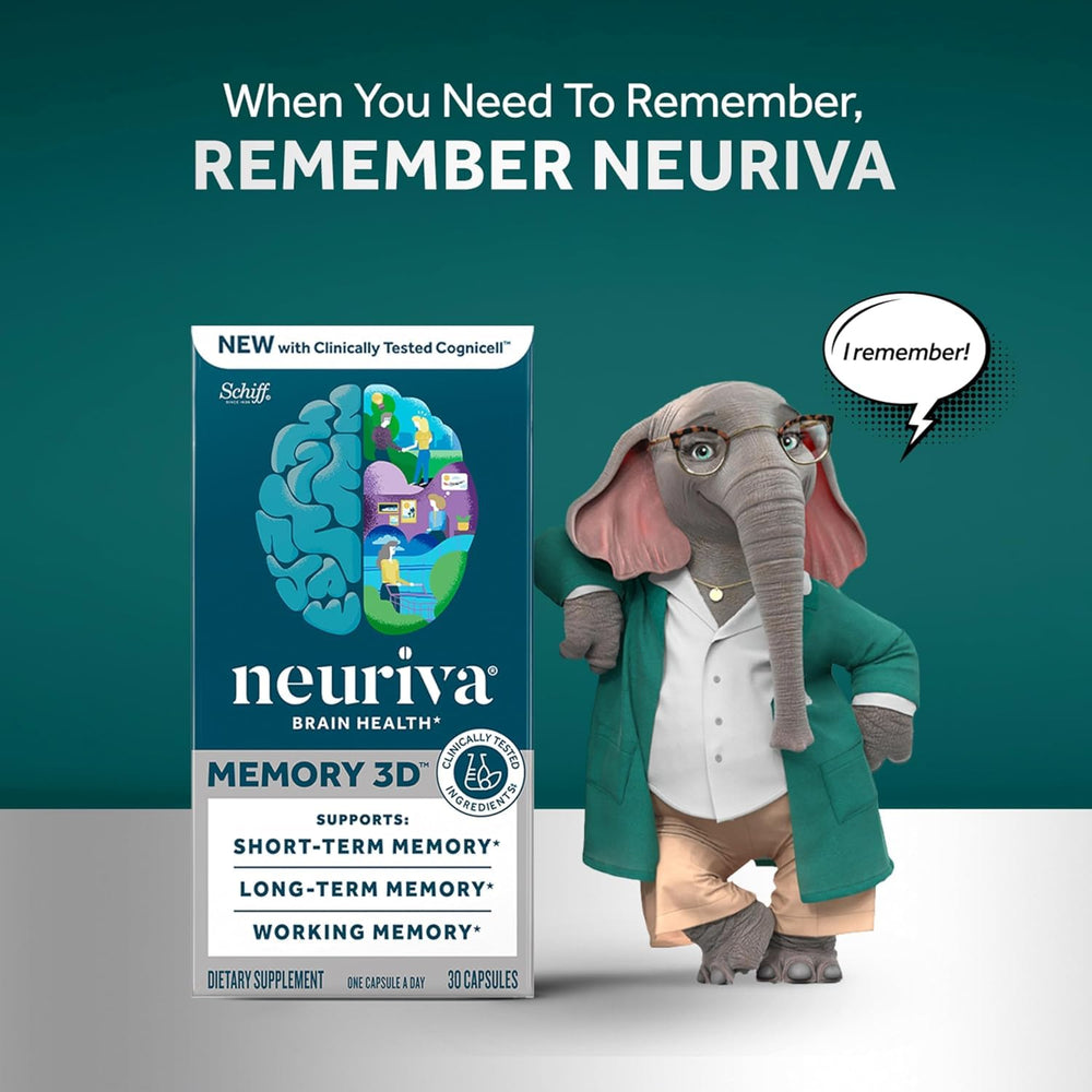 NEURIVA Memory 3D capsules in hand for easy daily use