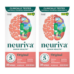 Neuriva Original bottle standup for daily focus and memory support.