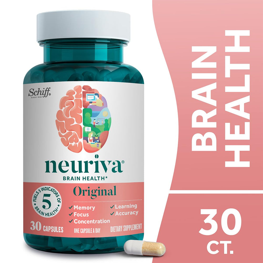Side view of Neuriva Original capsules to emphasize plant based and decaf design.