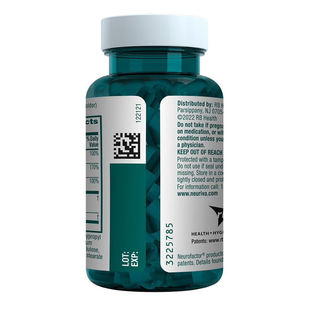 NEURIVA Plus three-pack packaging for convenient multi-pack purchase.