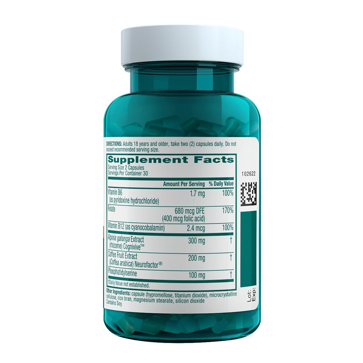 NEURIVA Ultra B vitamins B6 and B12 support daily brain function
