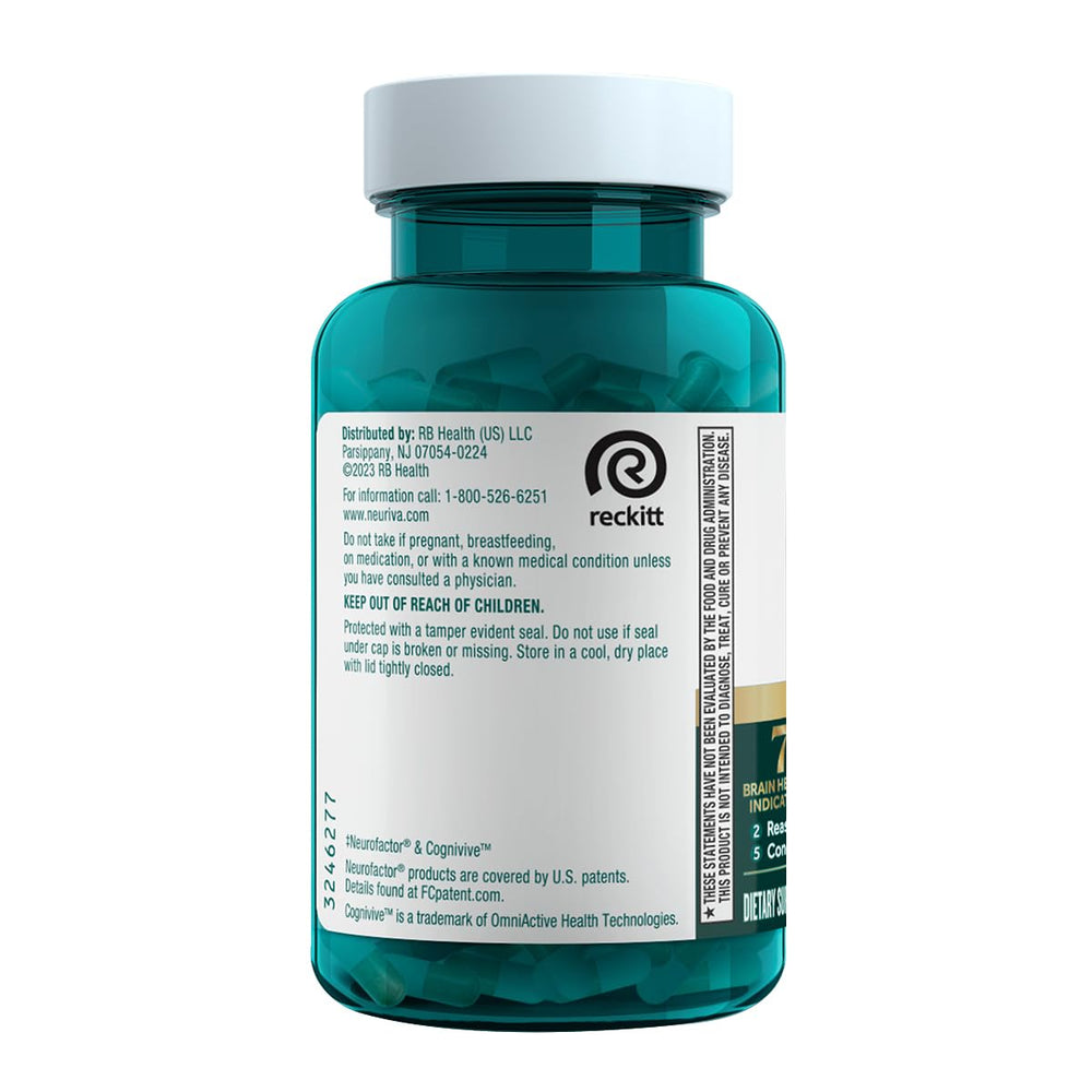 NEURIVA Ultra phosphatidylserine bottle highlighting neuron health