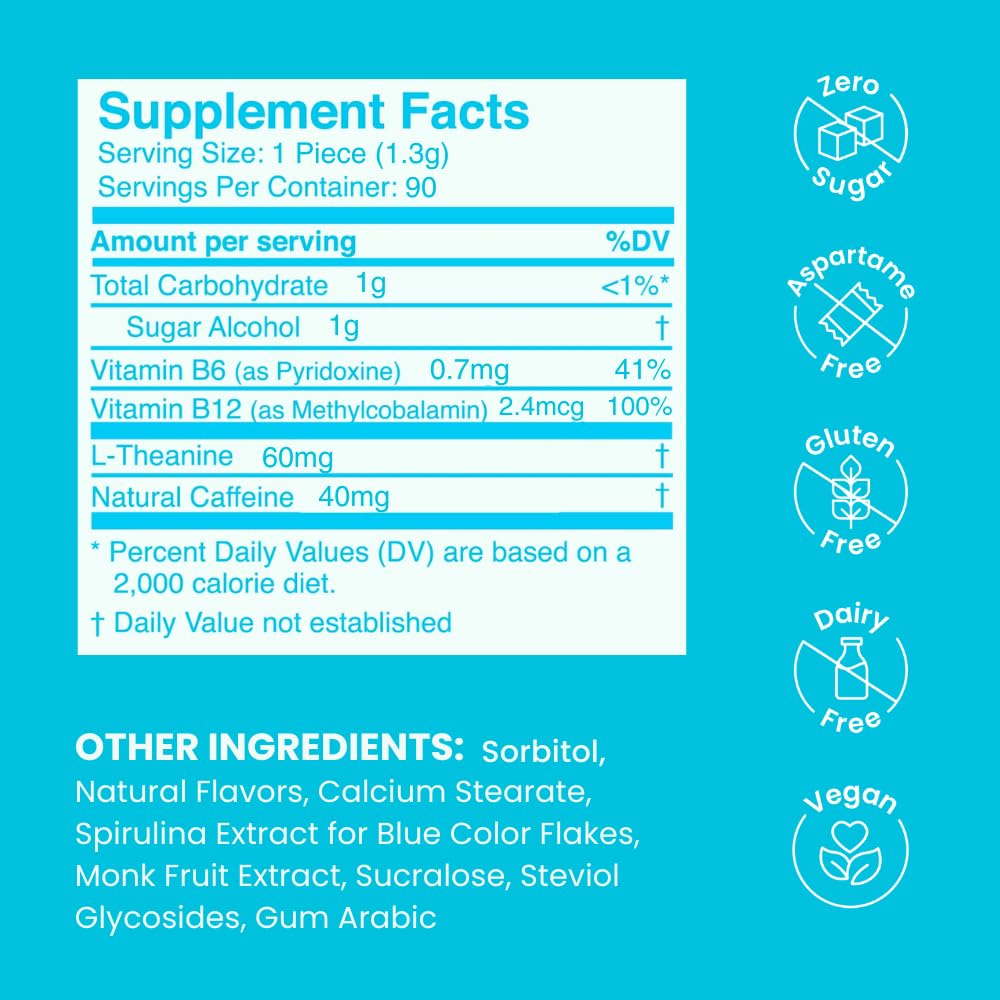 Neuro Energy & Focus Mints at a study desk promote sustained concentration and calm focus