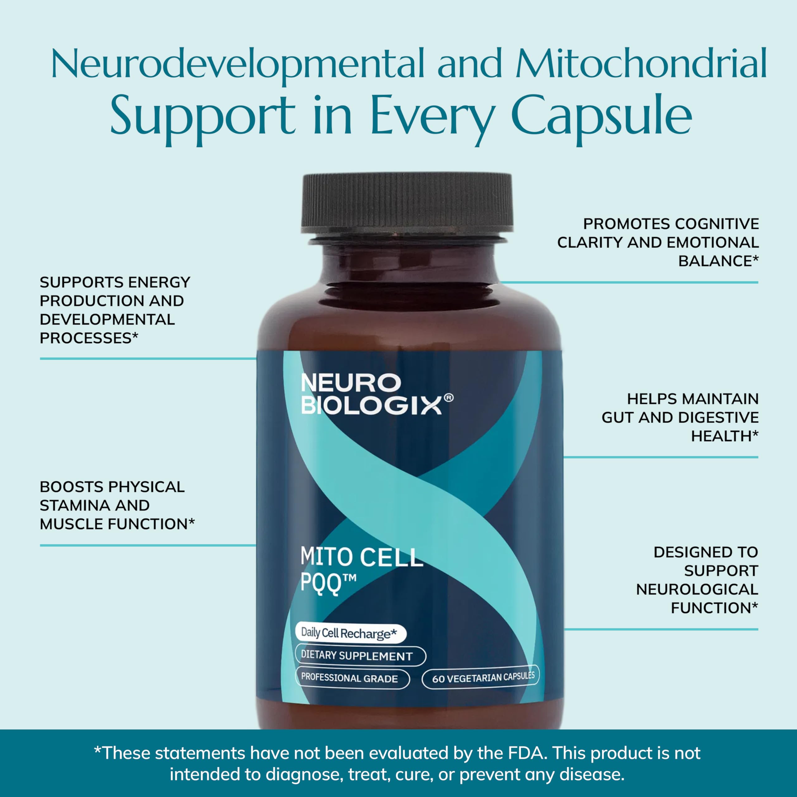 Neurobiologix Mito Cell daily wellness routine visual