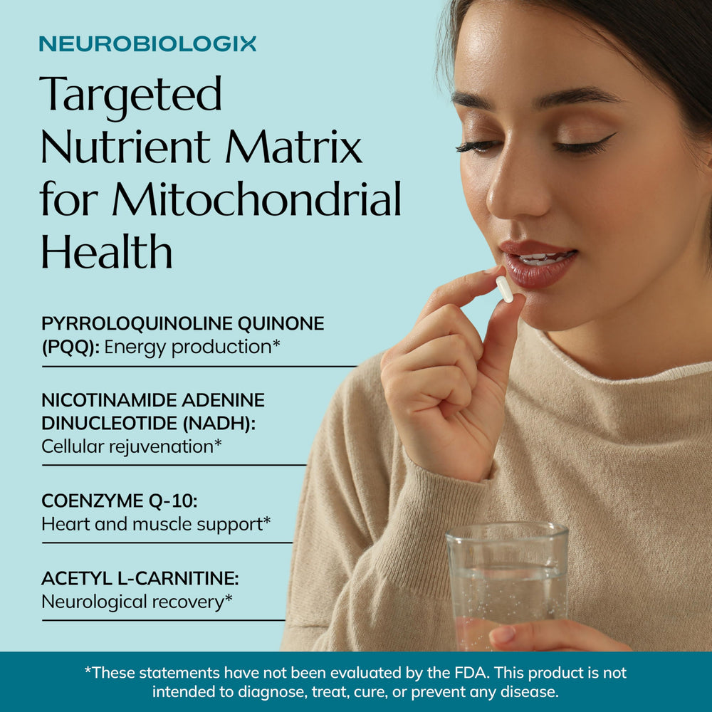 Neurobiologix Mito Cell NADH capsules promoting cellular energy