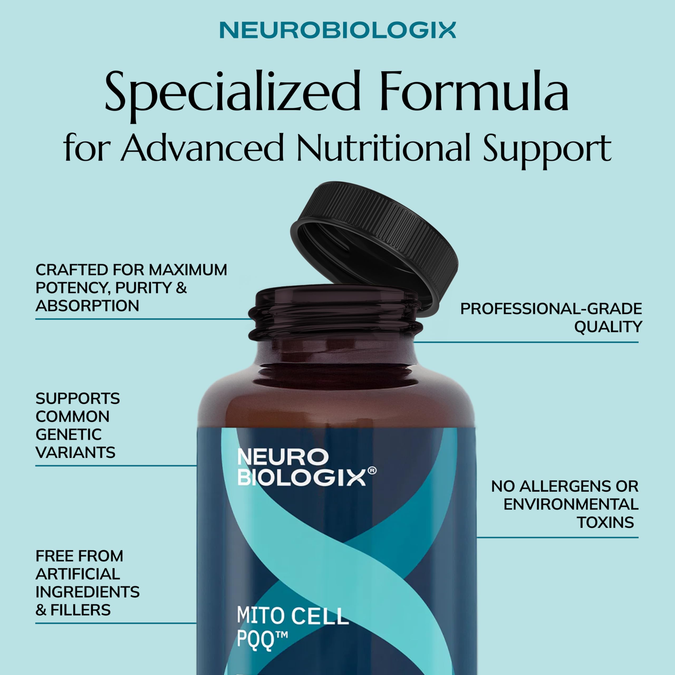 Neurobiologix Mito Cell Vitamin C antioxidants supporting cellular wellness
