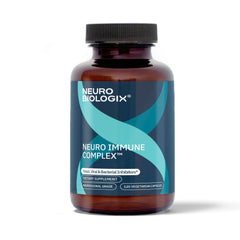 Neurobiologix Neuro-Immune bottle label with gluten-free badge
