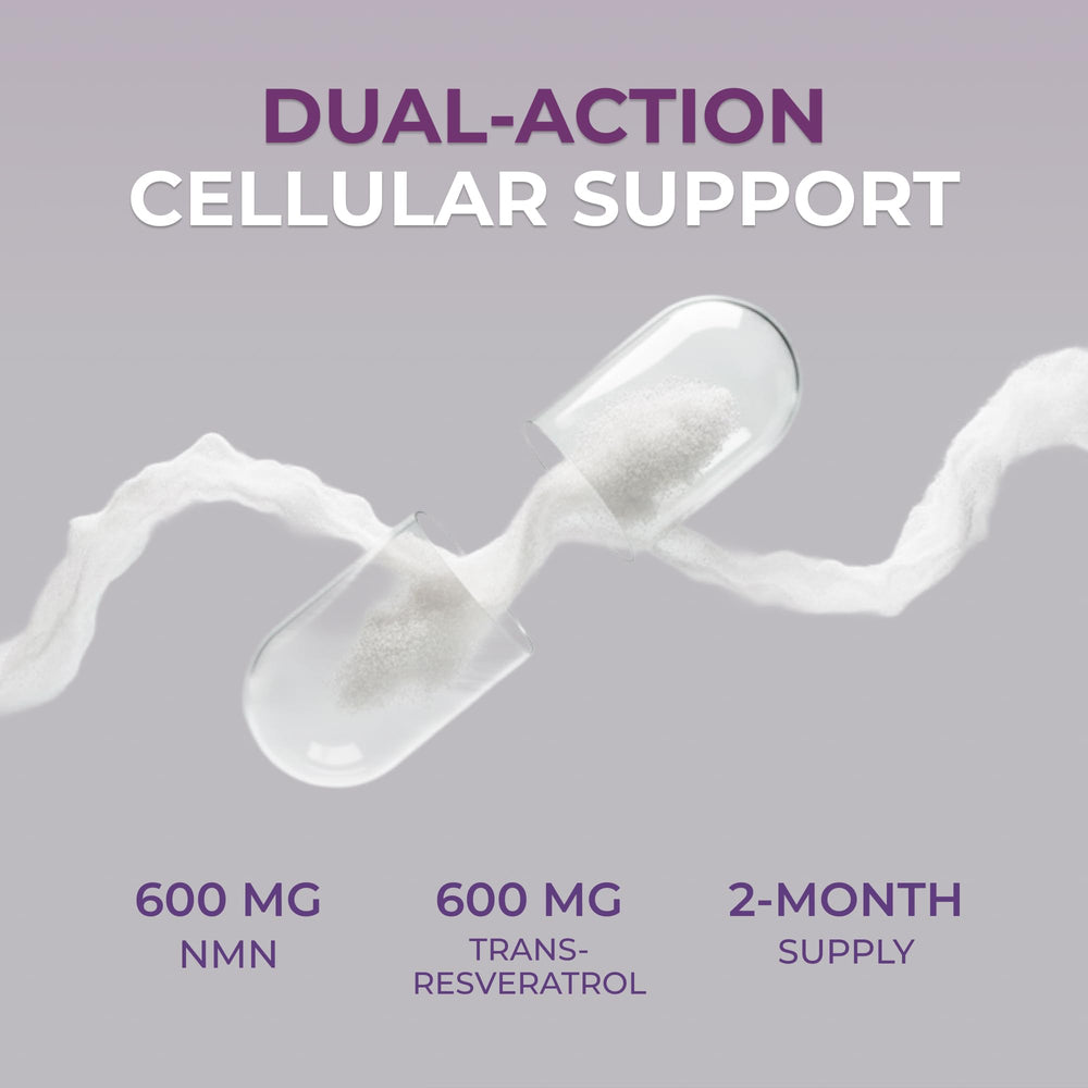 Capsules with measuring spoon for easy daily dosing