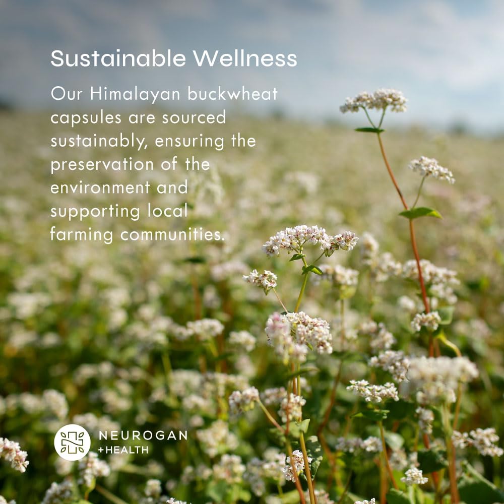 Neurogan ethical-sourcing badge illustrates responsible supply chain.