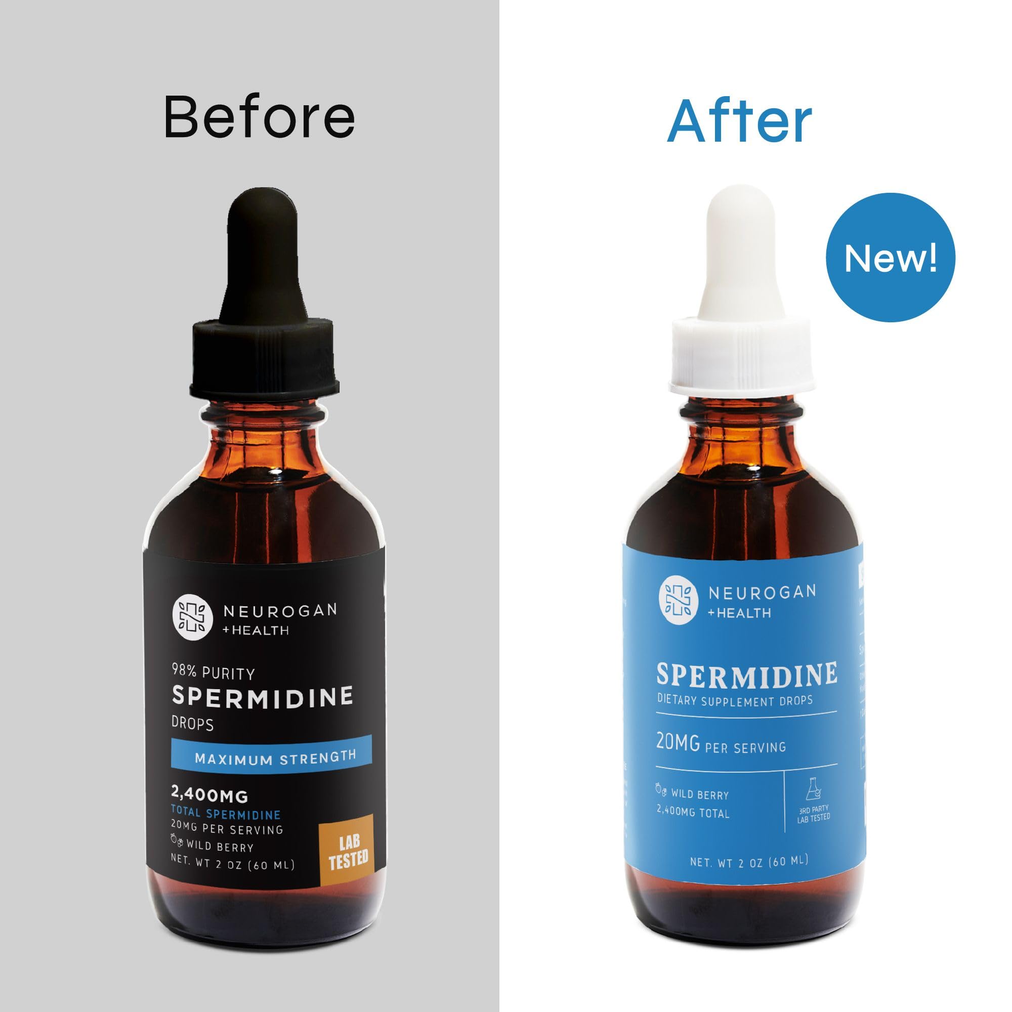 Neurogan Spermidine third-party tested assures product quality.