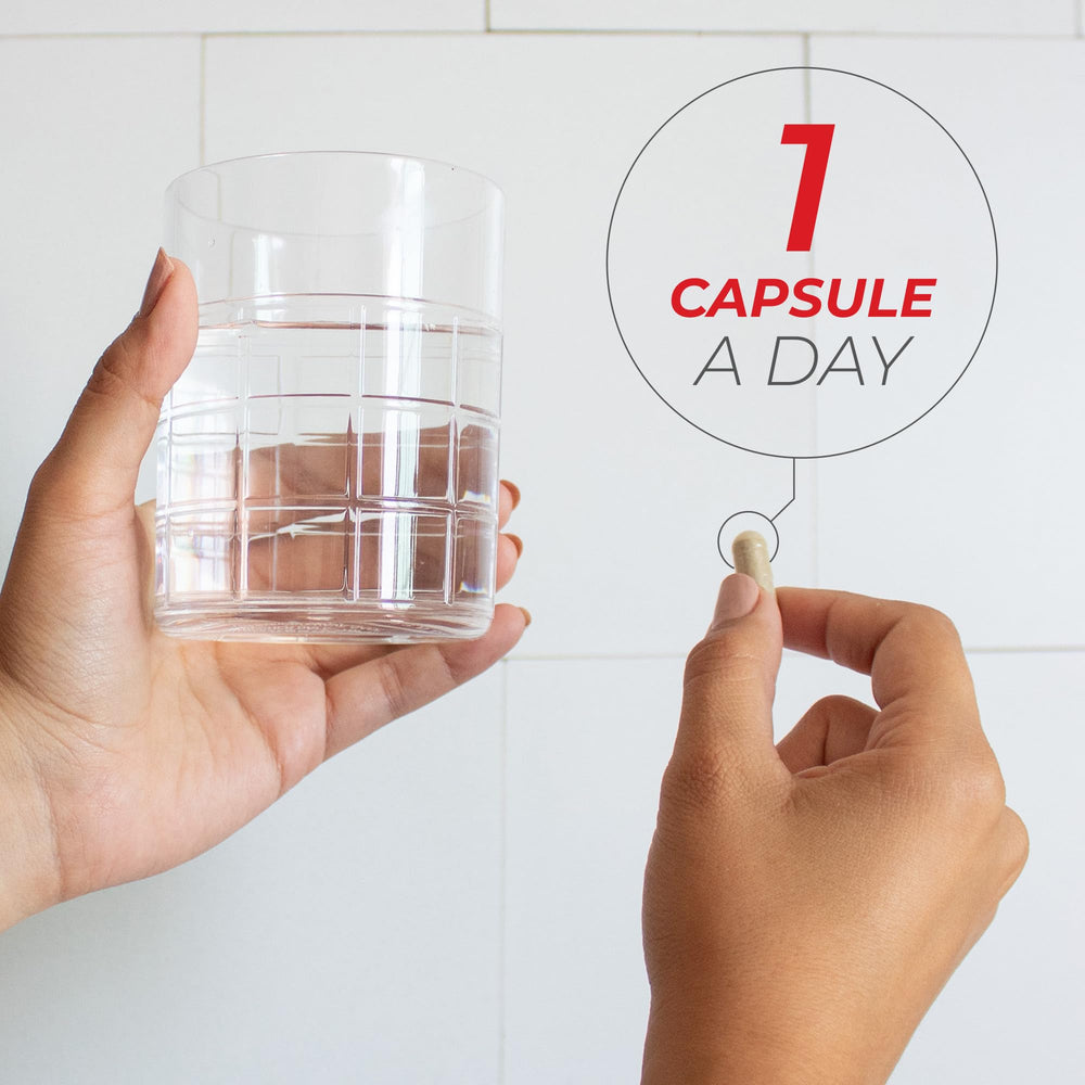 Neurogan Urolithin A capsules pour captures a ready-to-take supplement moment.