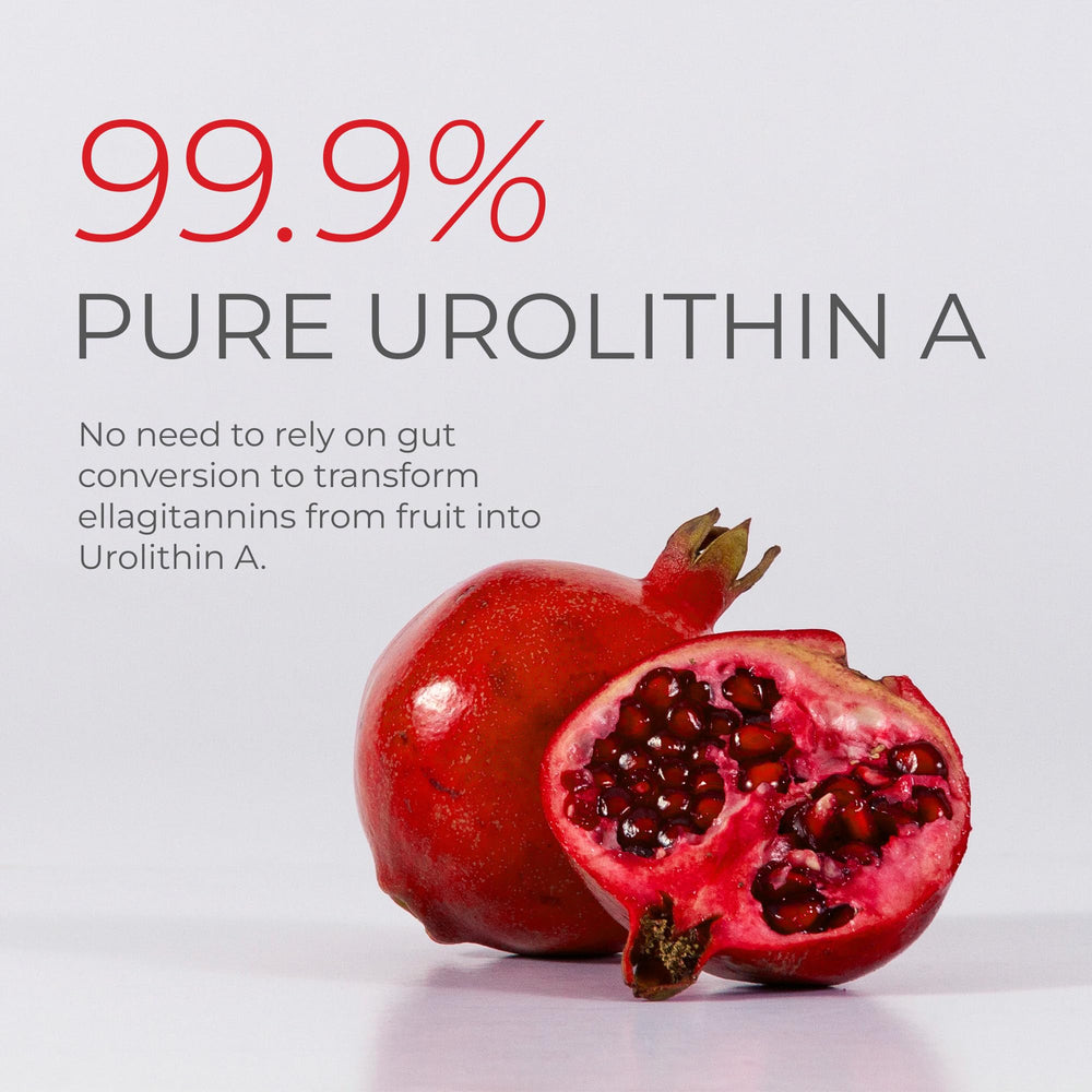 Capsules arranged for daily use in Neurogan Urolithin A Pro regimen.