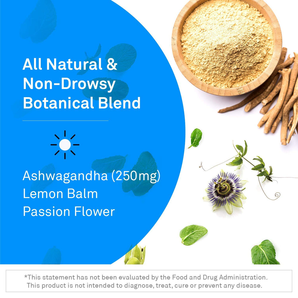 NeuroScience Alpha GABA ingredients panel highlights active botanicals