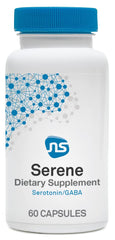 NeuroScience Serene sleep bottle closeup for calm nights and balanced mornings.
