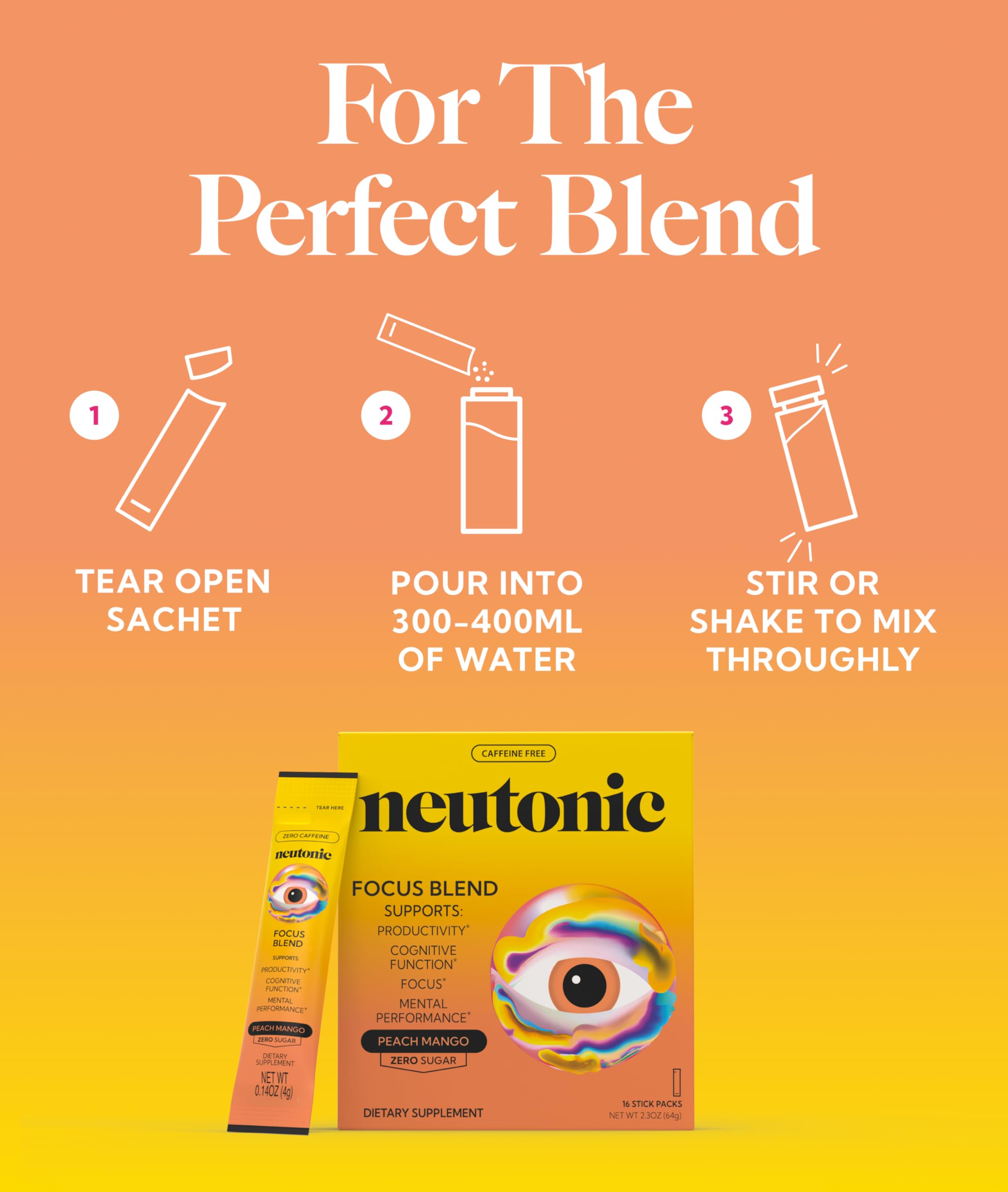 Neutonic travel-friendly pack shows compact solution for busy days