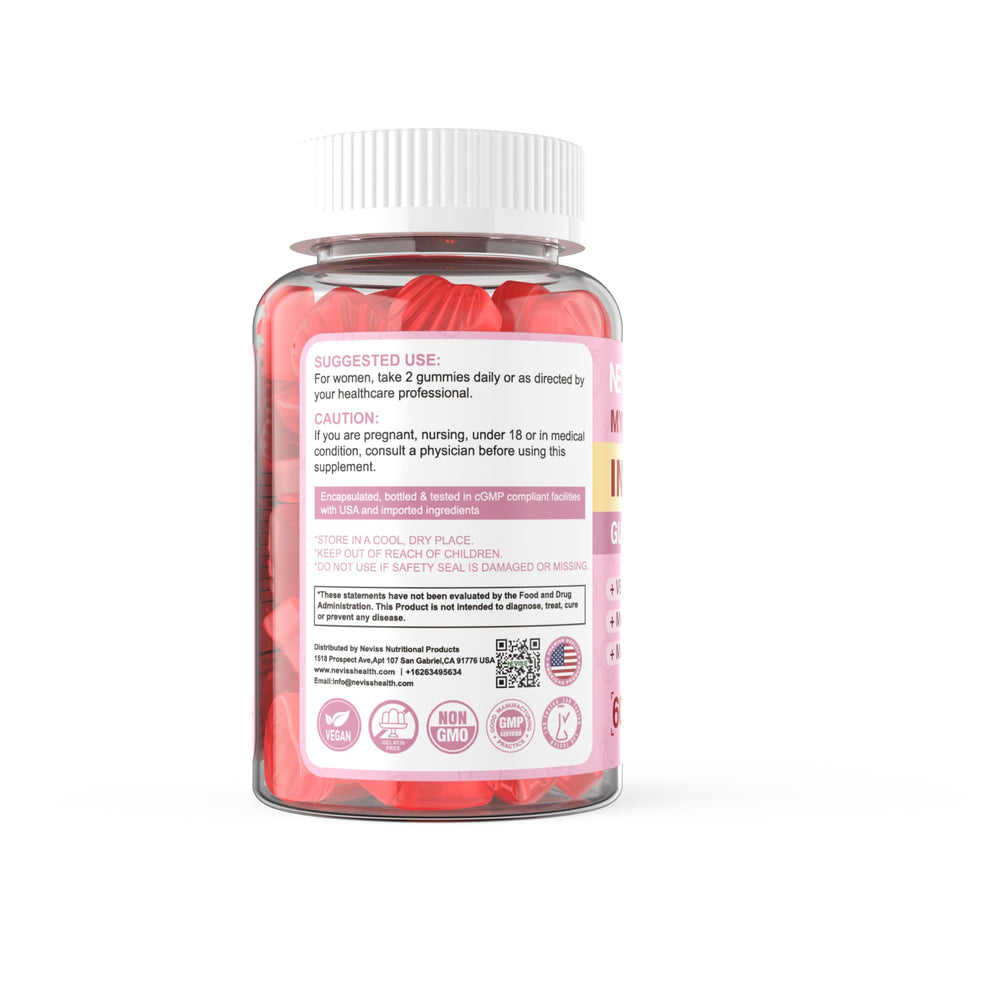 NEVISS label displays 30 servings per container for convenience