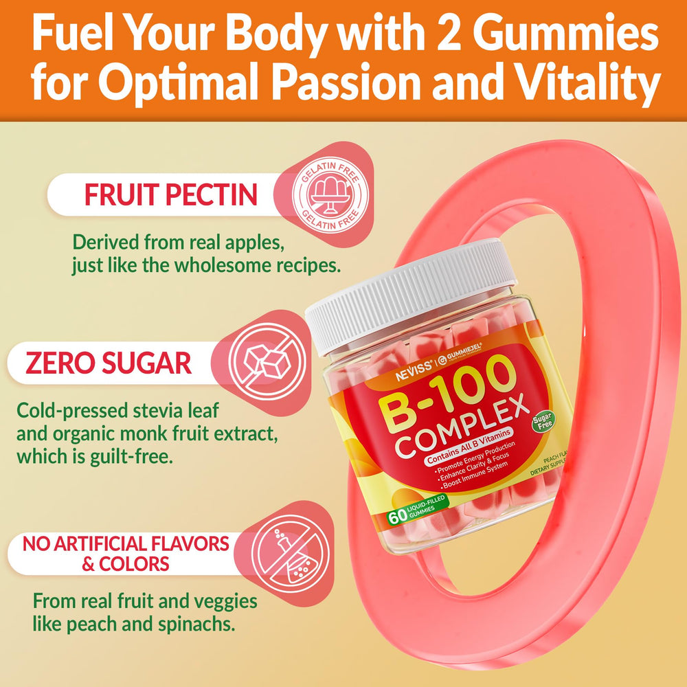 Gummies beside a glass of water ready for daily use.