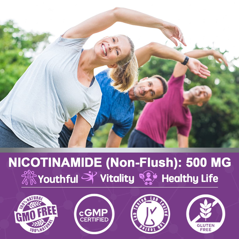 Gluten-free NEVISS nicotinamide gummies ingredients list for clarity.