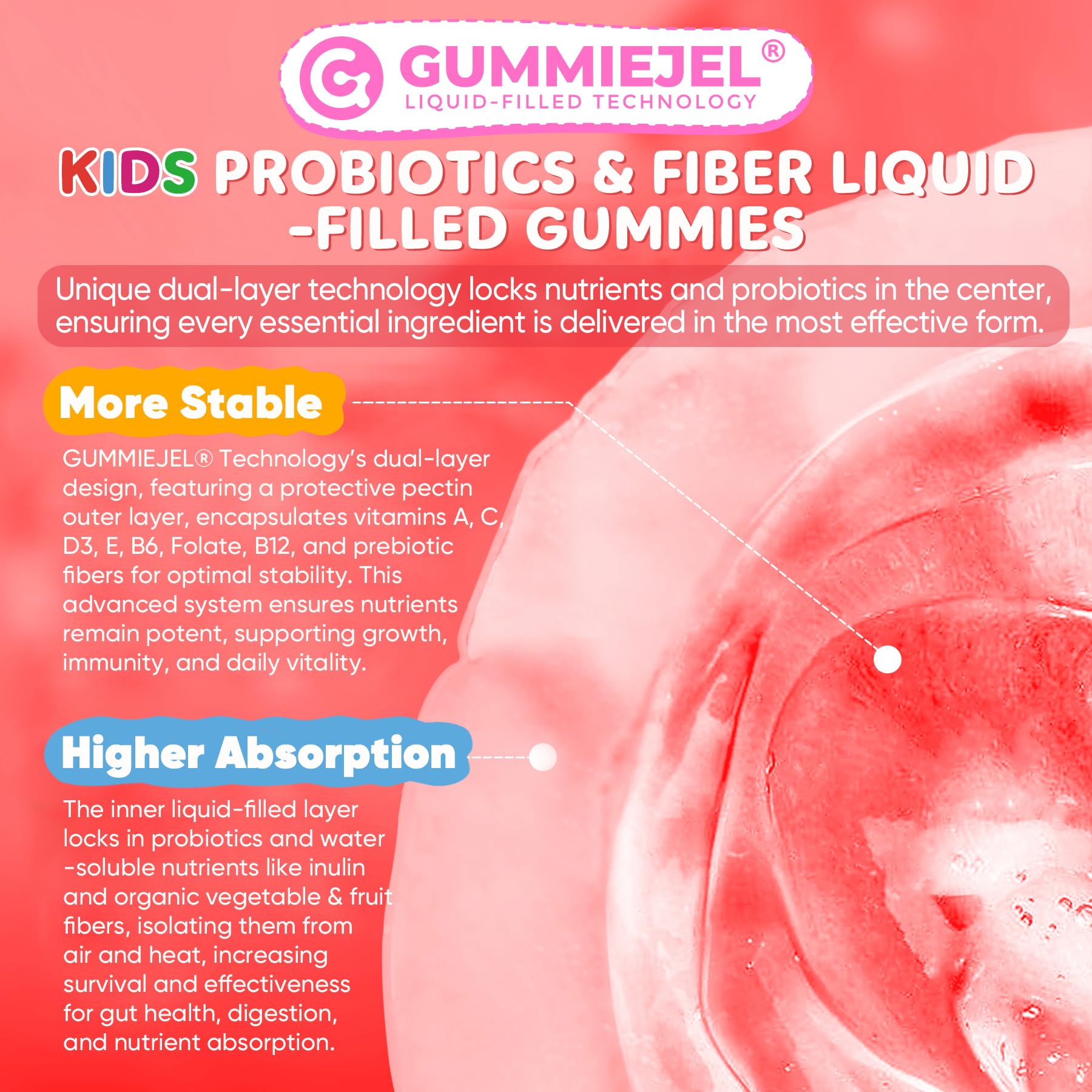 NEVISS kid-friendly gummies labeled sugar-free and naturally sweetened.