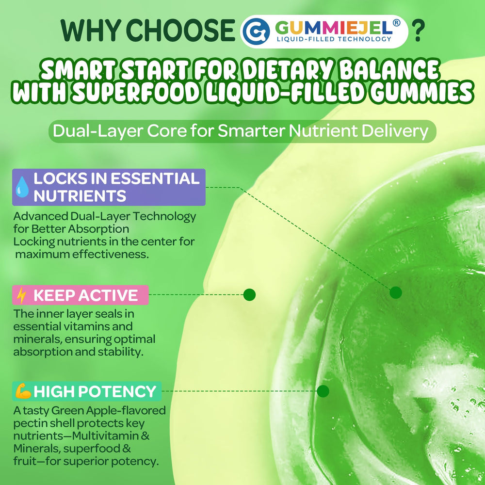 NEVISS Kids Super Greens algal oil DHA — brain-friendly omega-3 per serving for focus.