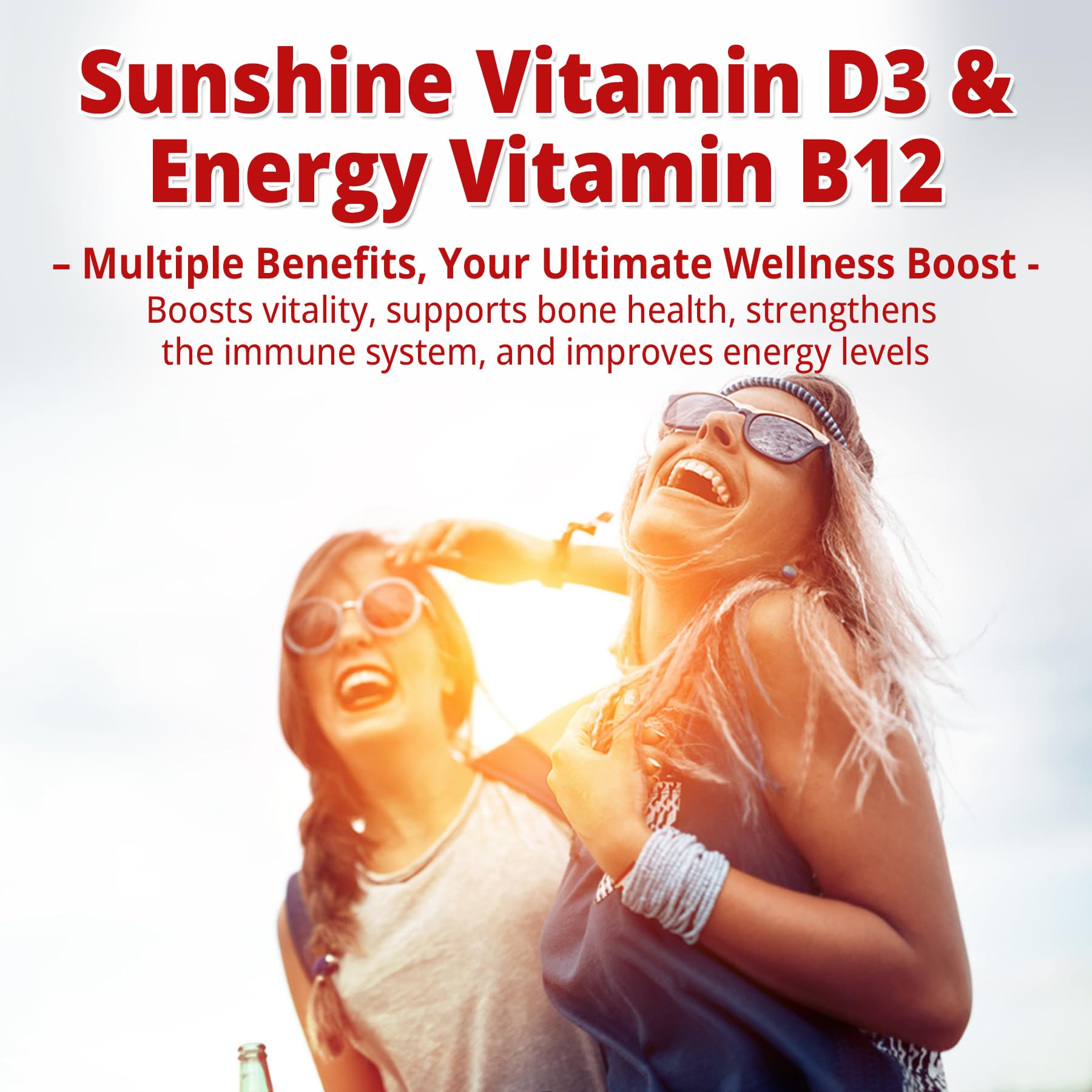NEVISS vegan D3 + B12 gummies nutrition facts highlights non-GMO, gluten-free, and gelatin-free qualities.