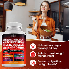New Age apple cider vinegar mother capsules packaging showing convenient daily support