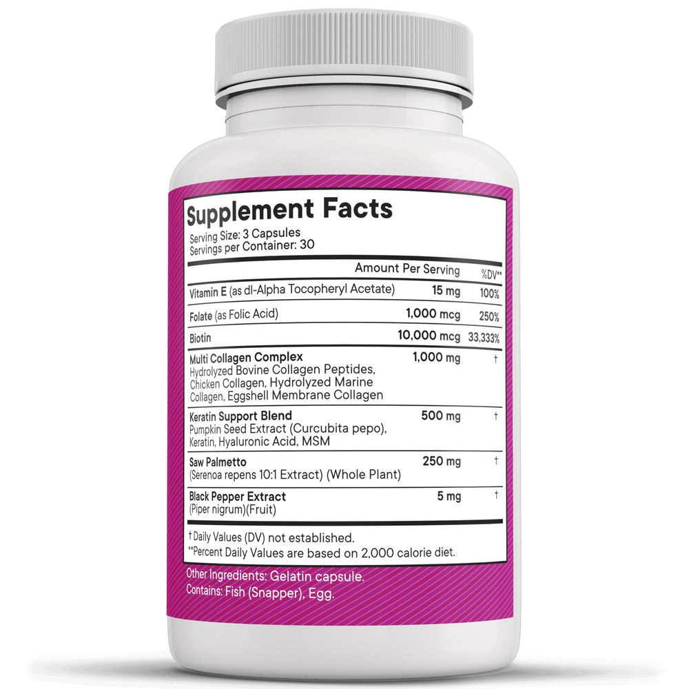 New Age Collagen Pills packaging with pumpkin seed visible emphasizes nutrient blend.