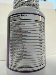 NEW AGE Magnesium Complex packaging open reveals easy-to-swallow capsules.