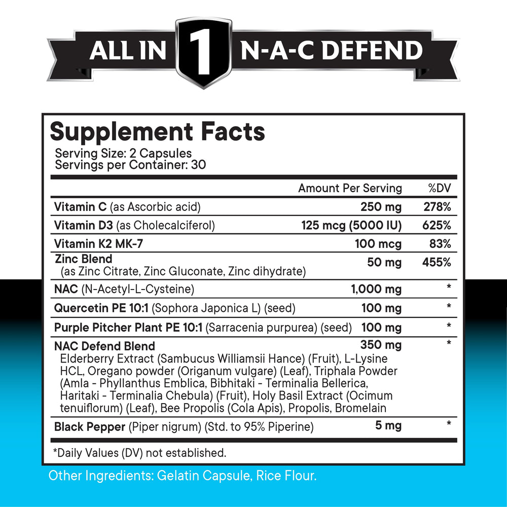NEW AGE NAC capsules in hand for portable daily supplementation.