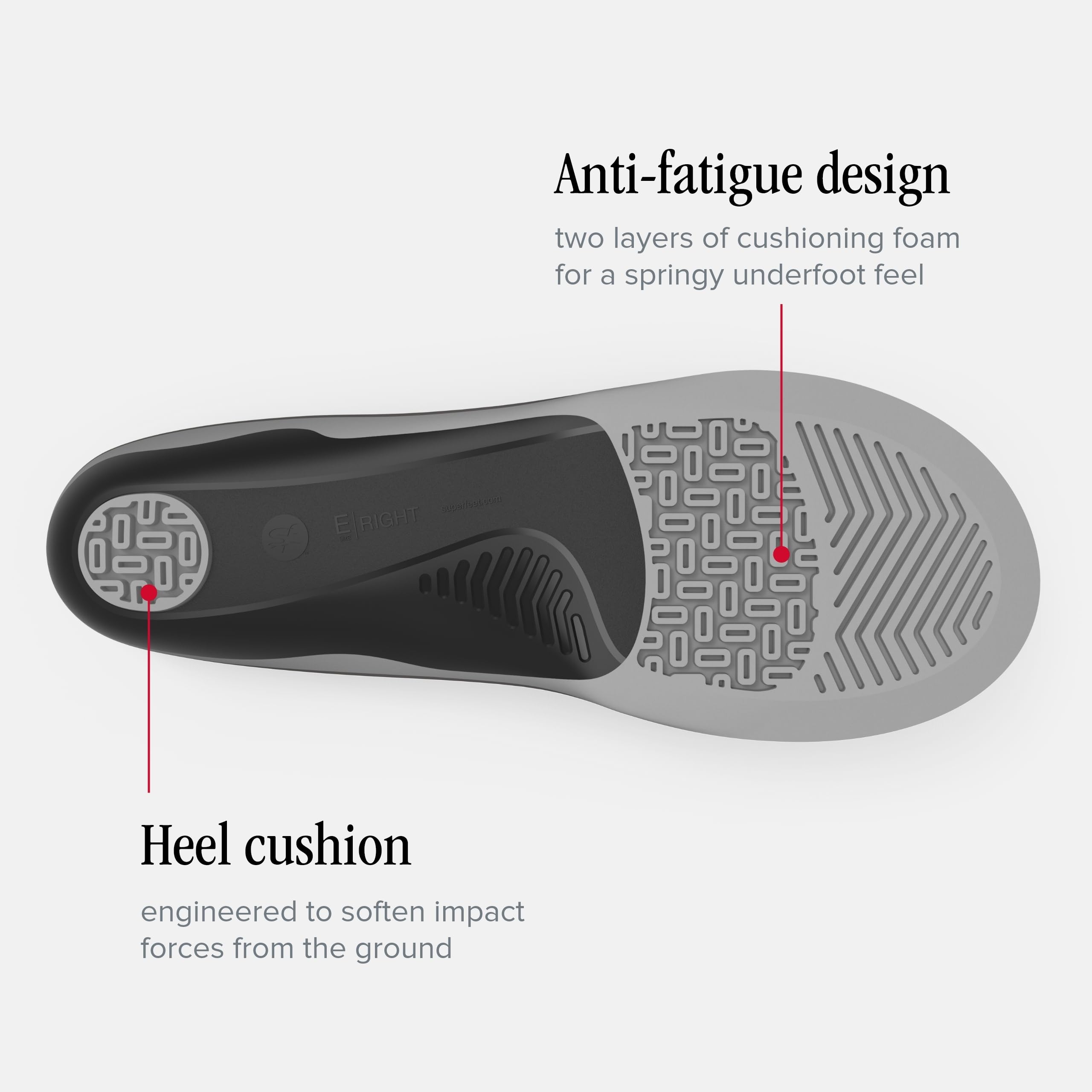 New Balance Flex Cushion Arch Support close view emphasizing flexible comfort.