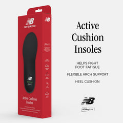 New Balance Sport Active Cushion insoles provide flexible arch support for natural foot motion.