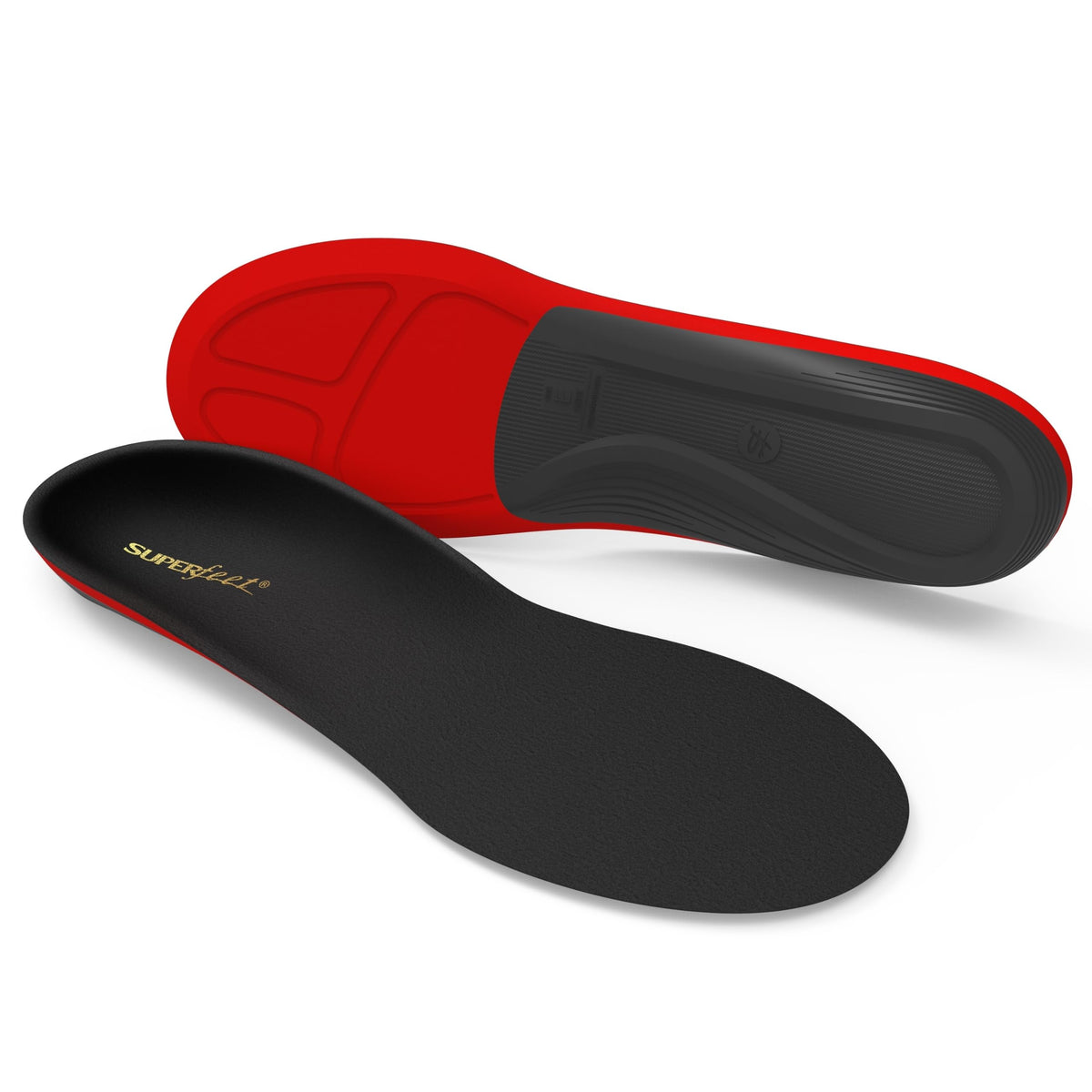 New Balance Superfeet Winter Thin arch-support insoles stabilize feet for ski boots.