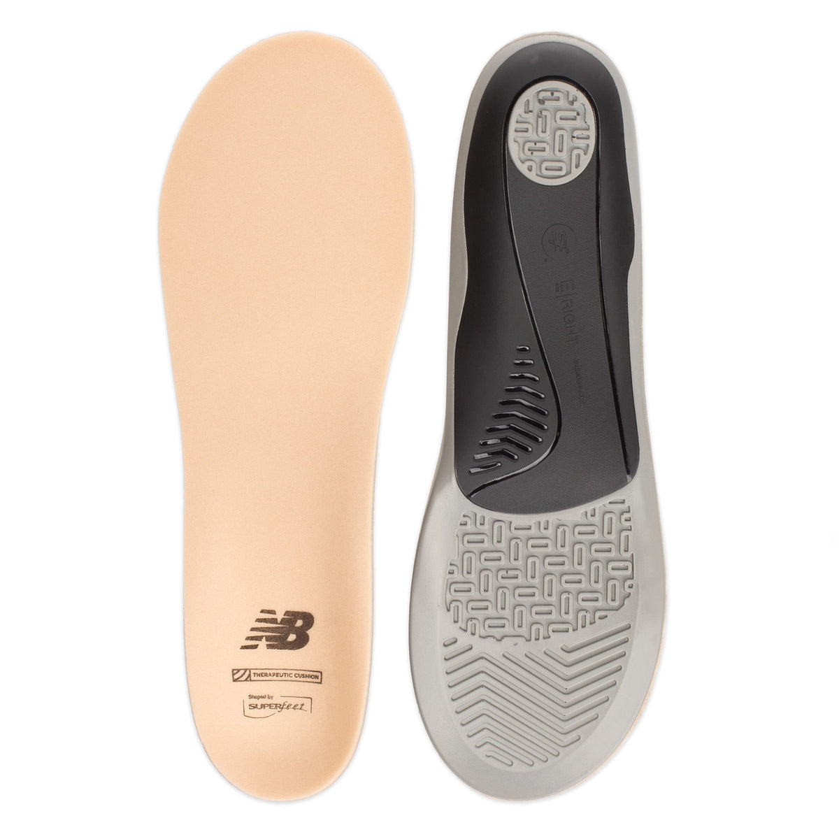 New Balance Therapeutic Cushion Insole with arch support for sensitive feet and all-day comfort.