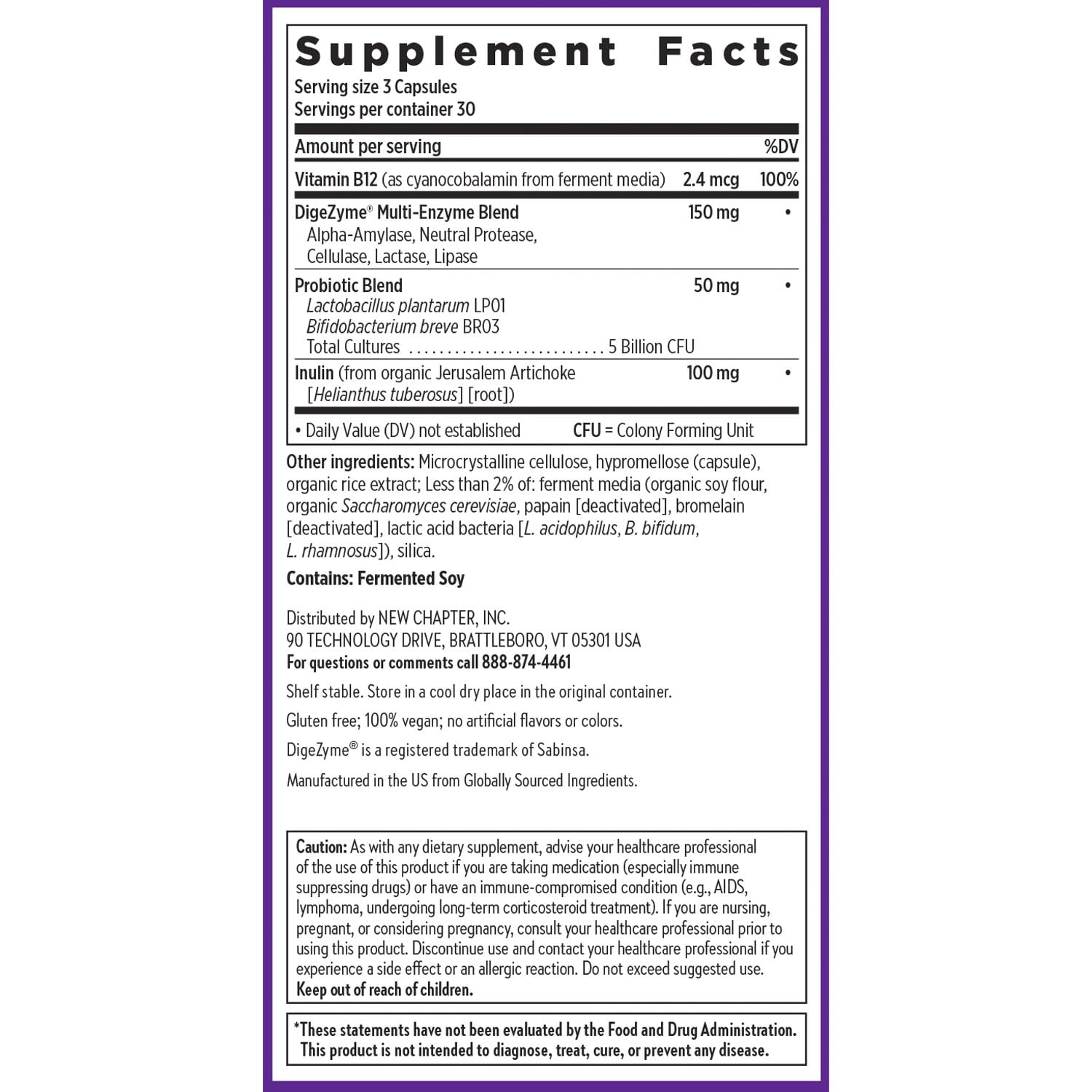 Meal-time scene with All-Flora enzyme complex for digestion