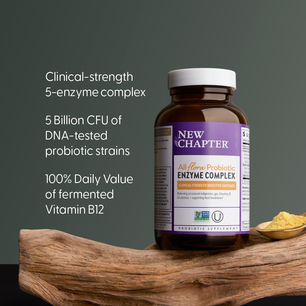 Probiotics bottle focusing on gut health and fermentation