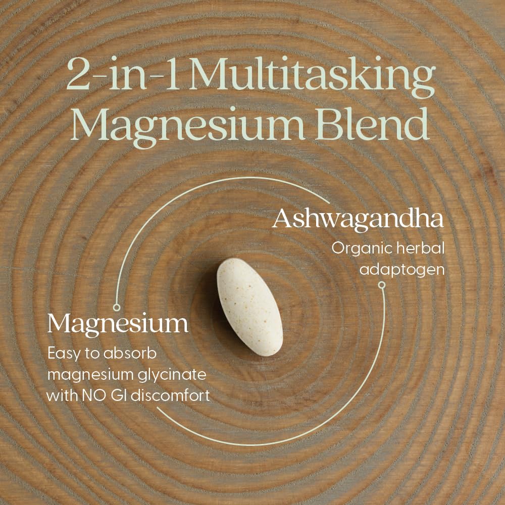 New Chapter ashwagandha root and leaf illustration representing adaptogenic balance