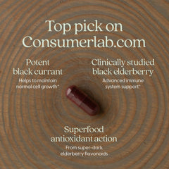 New Chapter Elderberry Force label view confirms Non-GMO and gluten-free status.