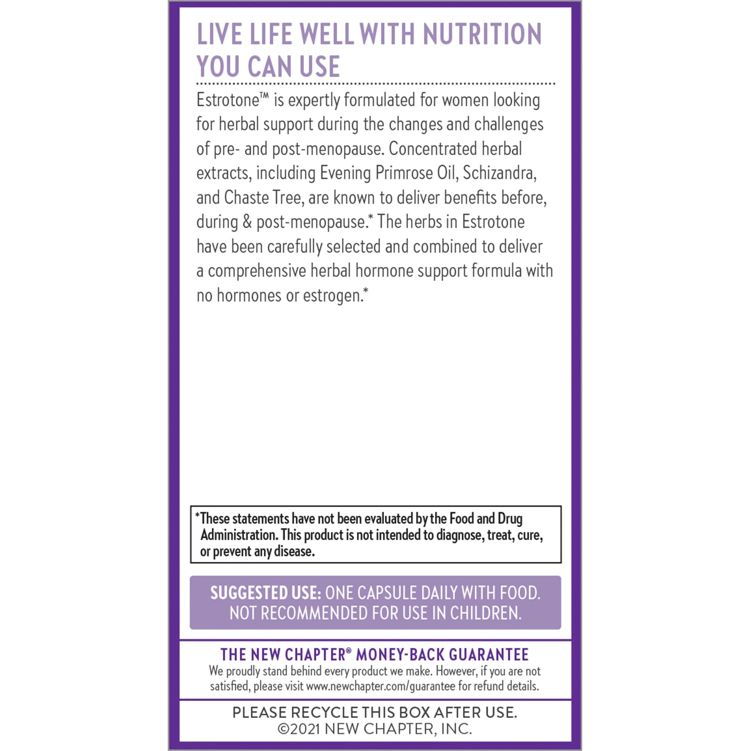 Evening Primrose oil and Vitex help with hormone balance.