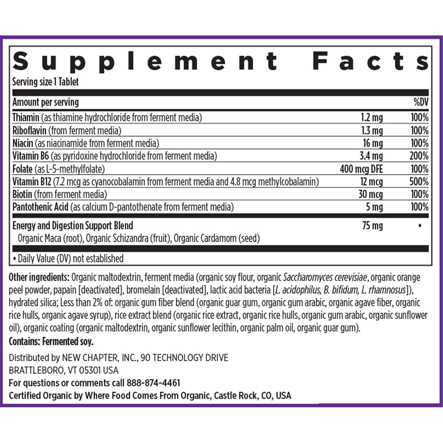 New Chapter fermented B biotin beauty support capsule closeup for healthy nails