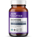New Chapter Magnesium + Plant-Based Melatonin – 2.5x Absorption, Tomato-Derived Melatonin, 60 Tablets