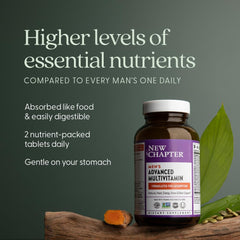 New Chapter probiotic culture visualization indicating gentle nutrient absorption