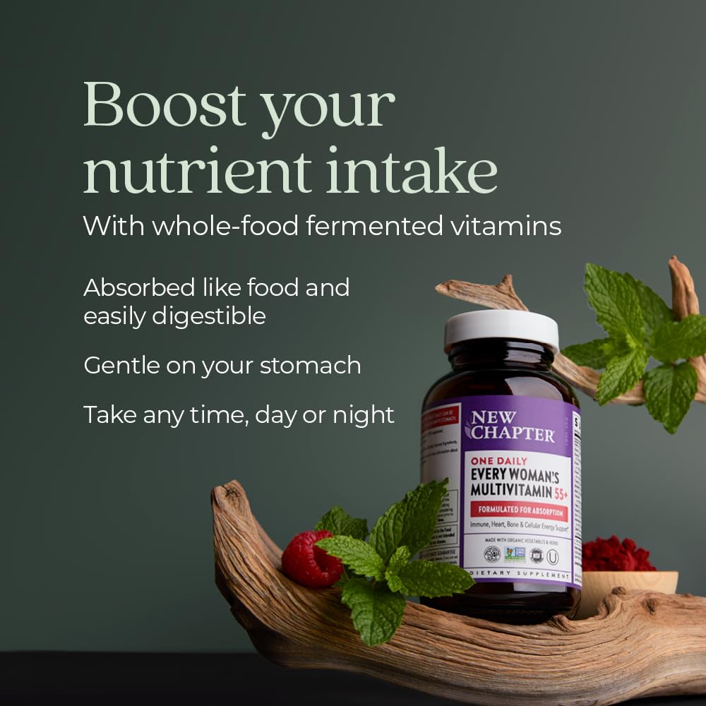 One daily tablet, easy to digest and gentle on the stomach
