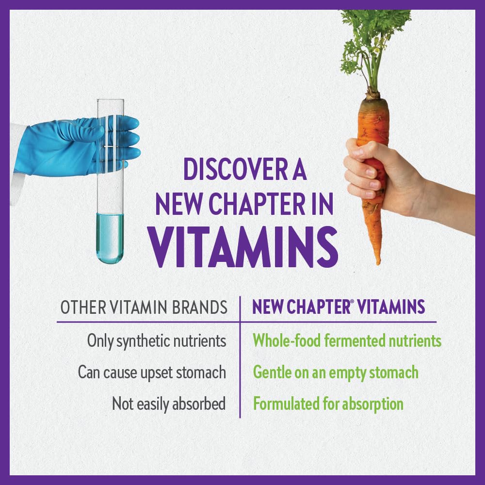 New Chapter Perfect Prenatal non-GMO verified badge signals clean ingredient standards.
