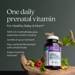 New Chapter Prenatal fermented nutrients emphasize food-like nutrients for absorption