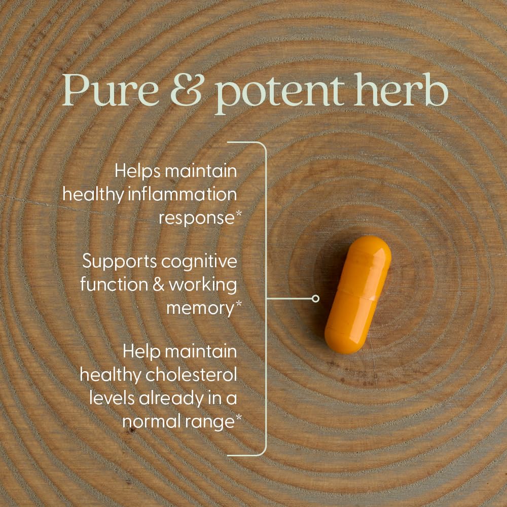 New Chapter Turmeric Force capsules for daily wellness and ease of use.