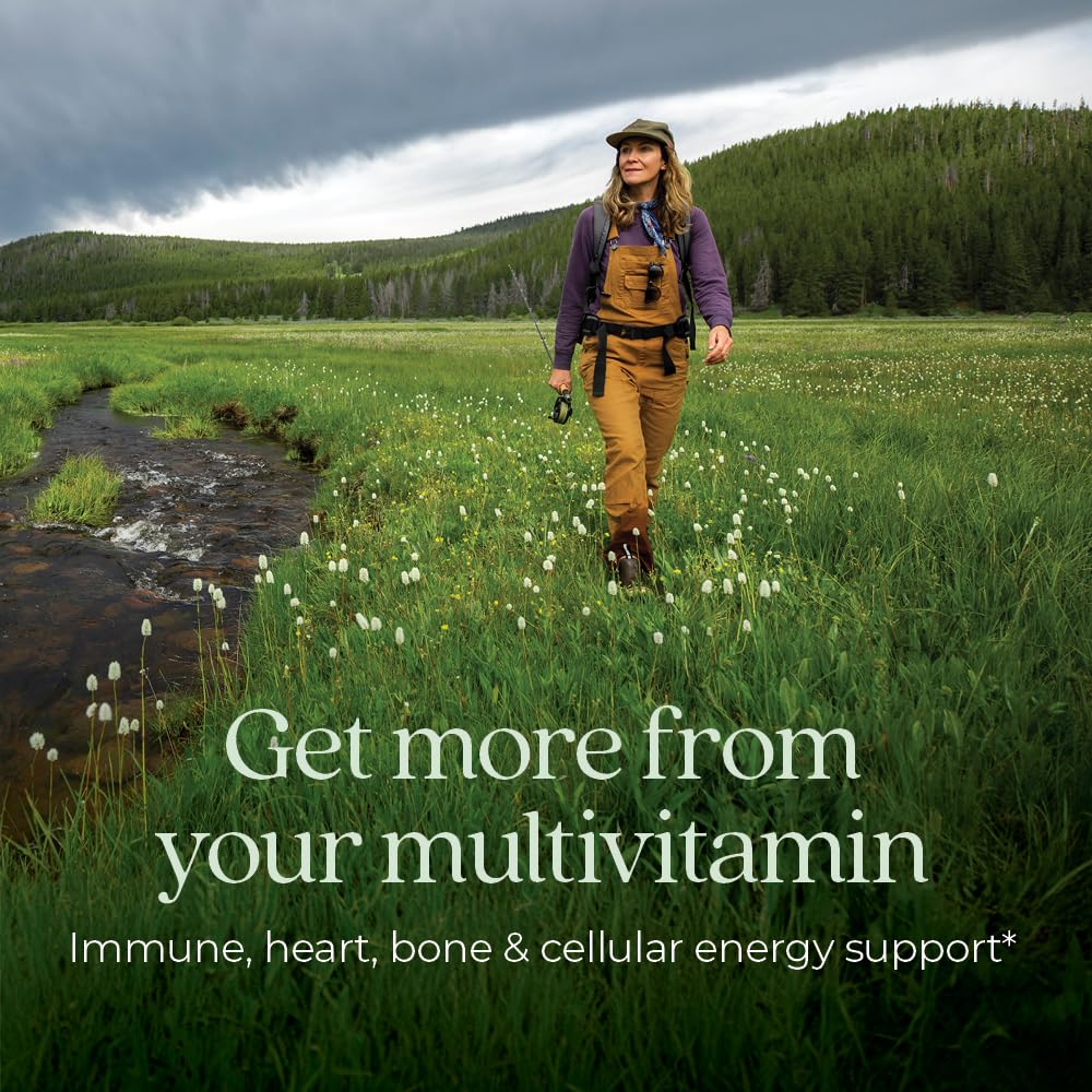 New Chapter multivitamin label with ingredients and certifications