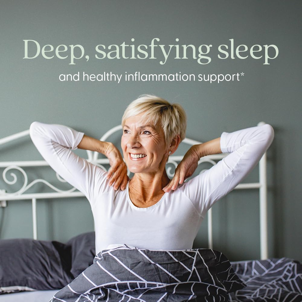 New Chapter Zyflamend Nighttime capsules close-up showcase a non-drowsy herbal blend.