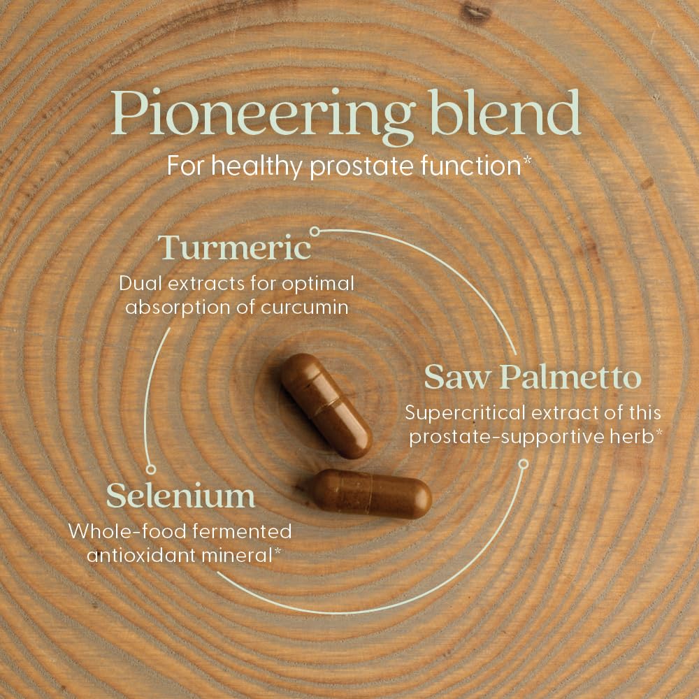 New Chapter Zyflamend Prostate fermented selenium and herbal extracts highlighted in the formula