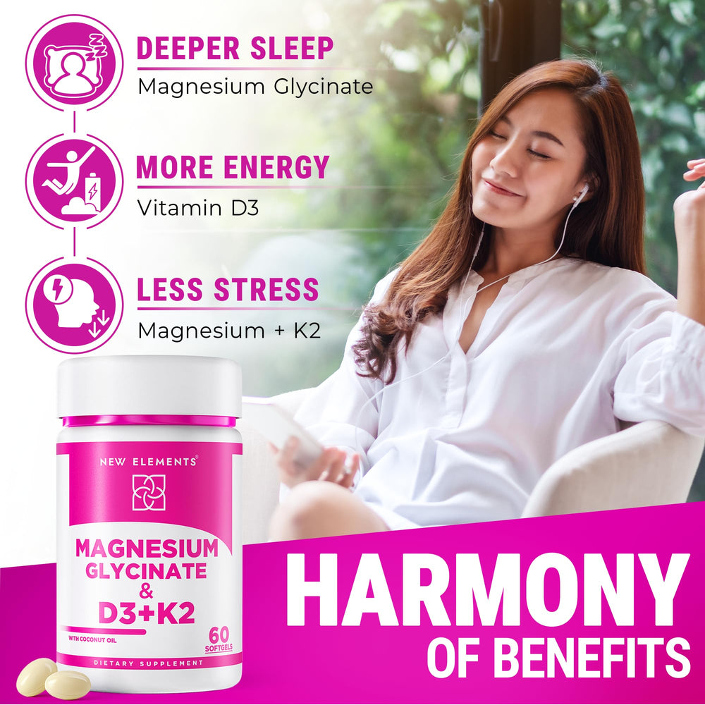 New Elements softgel pour shot illustrating easy daily intake